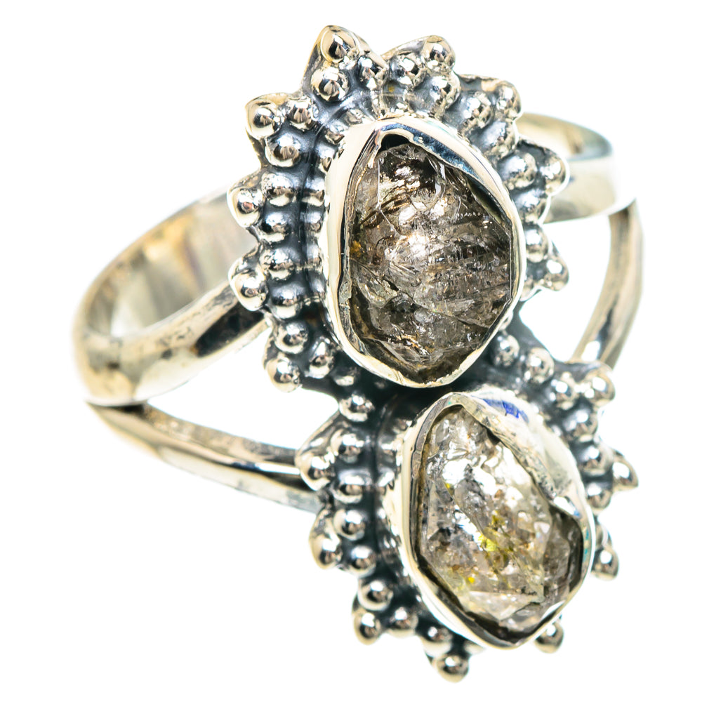 Herkimer Diamond Rings handcrafted by Anasilvercos - RING92229