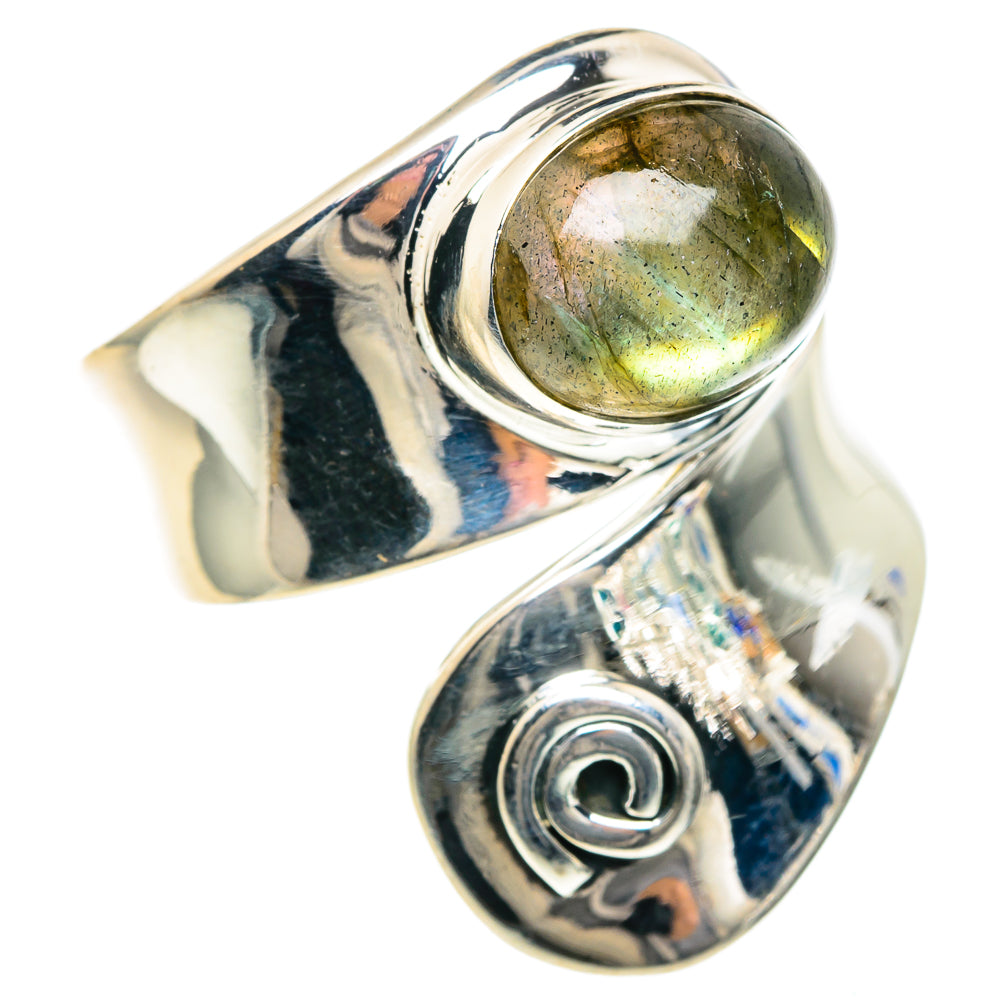 Labradorite Rings handcrafted by Anasilvercos - RING92238
