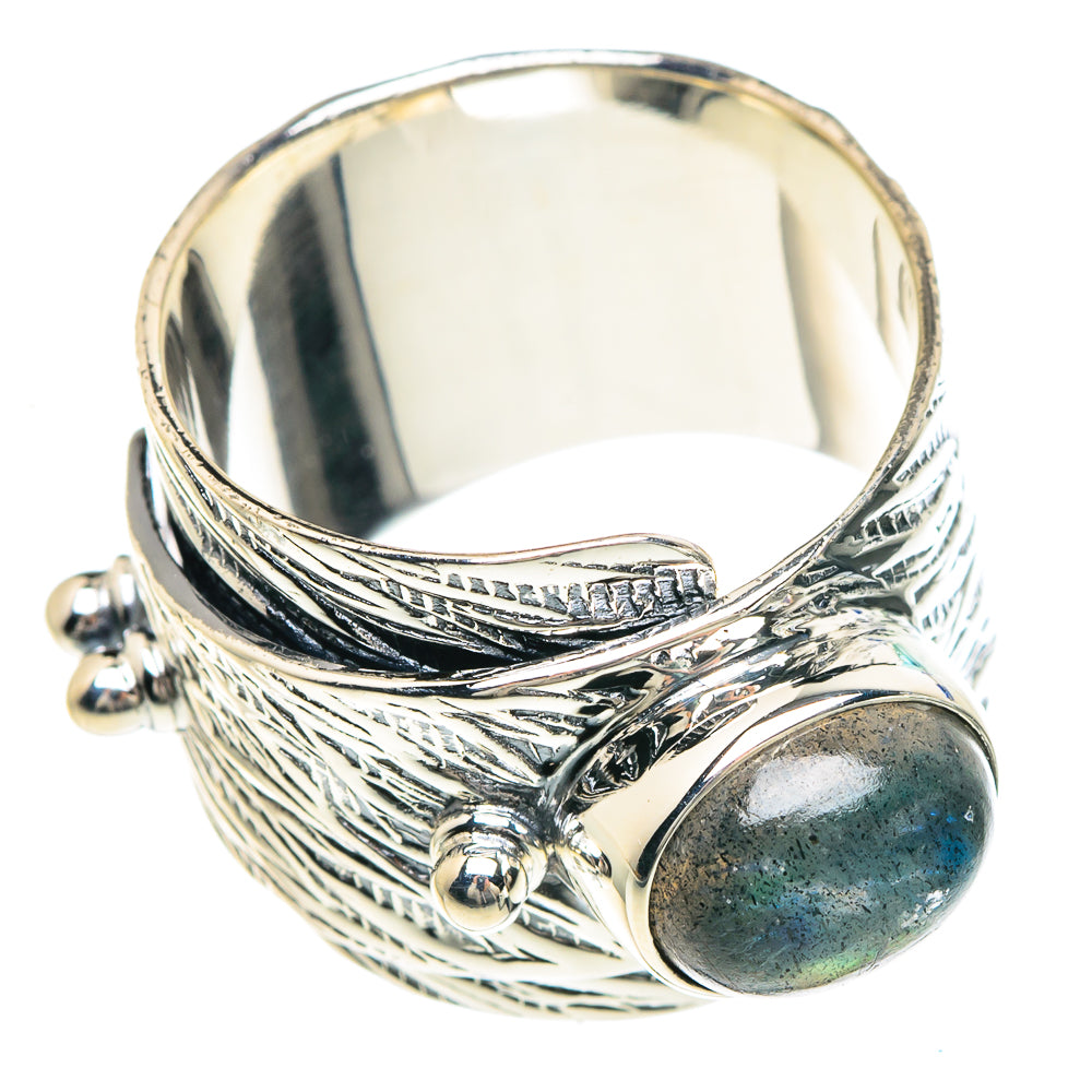 Labradorite Rings handcrafted by Anasilvercos - RING92240 - Photo 2