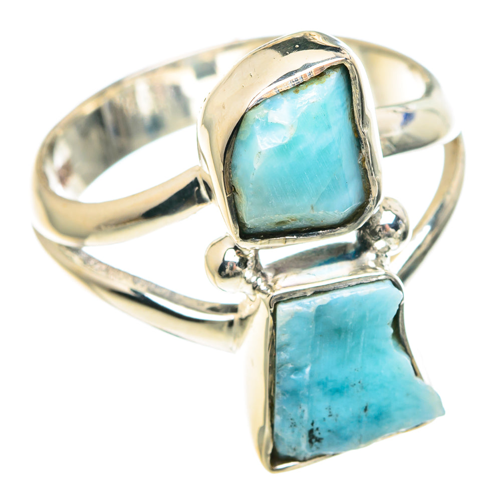 Larimar Rings handcrafted by Anasilvercos - RING92262