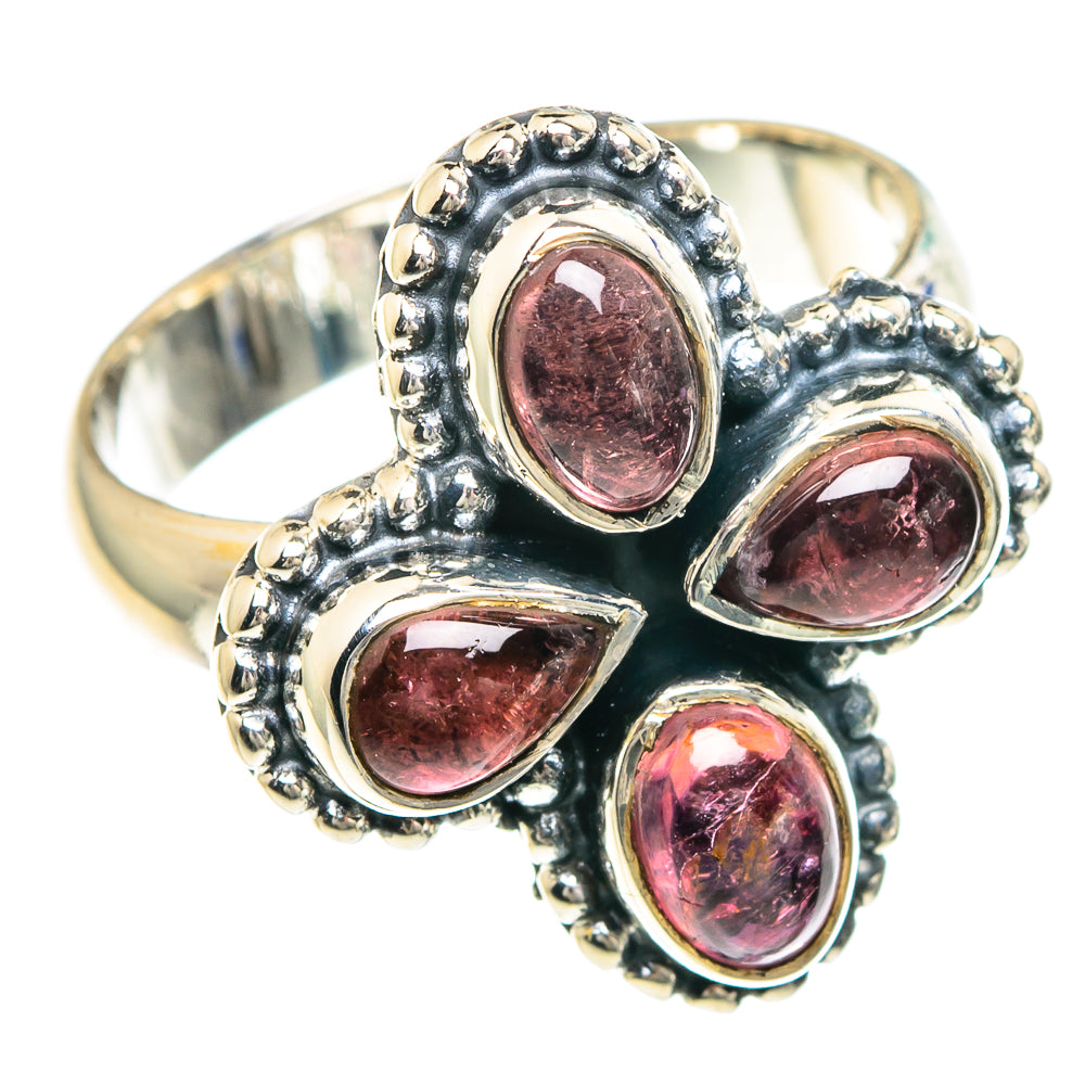 Pink Tourmaline Rings handcrafted by Anasilvercos - RING92268