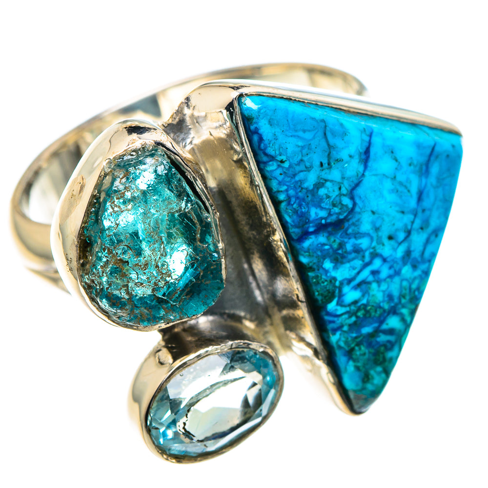 Apatite Rings handcrafted by Anasilvercos - RING92276