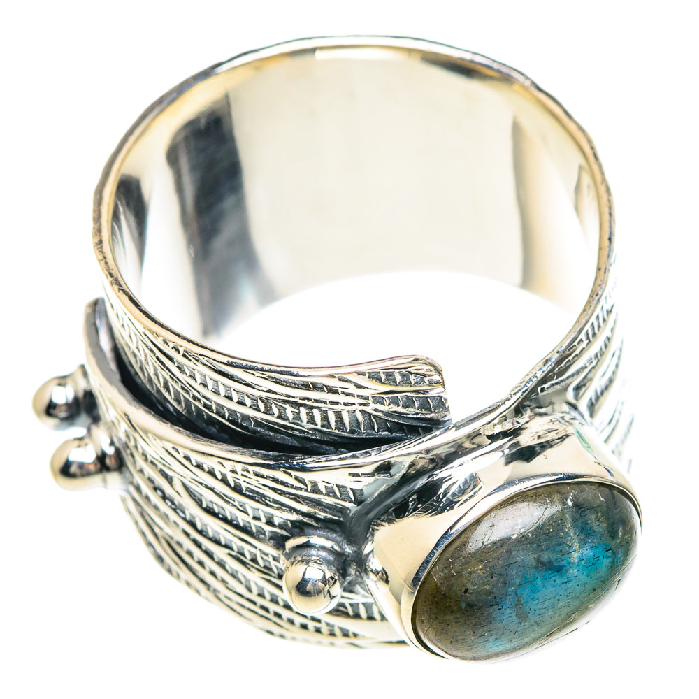 Labradorite Rings handcrafted by Anasilvercos - RING92280