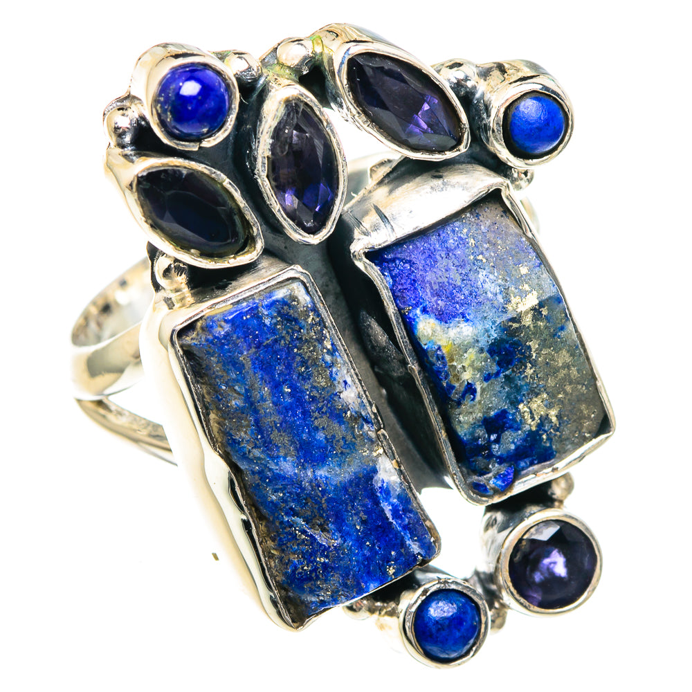Lapis Lazuli Rings handcrafted by Anasilvercos - RING92327