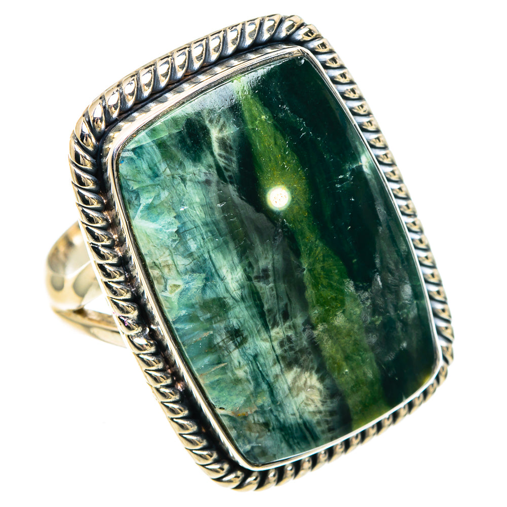 Ocean Jasper Rings handcrafted by Anasilvercos - RING92332