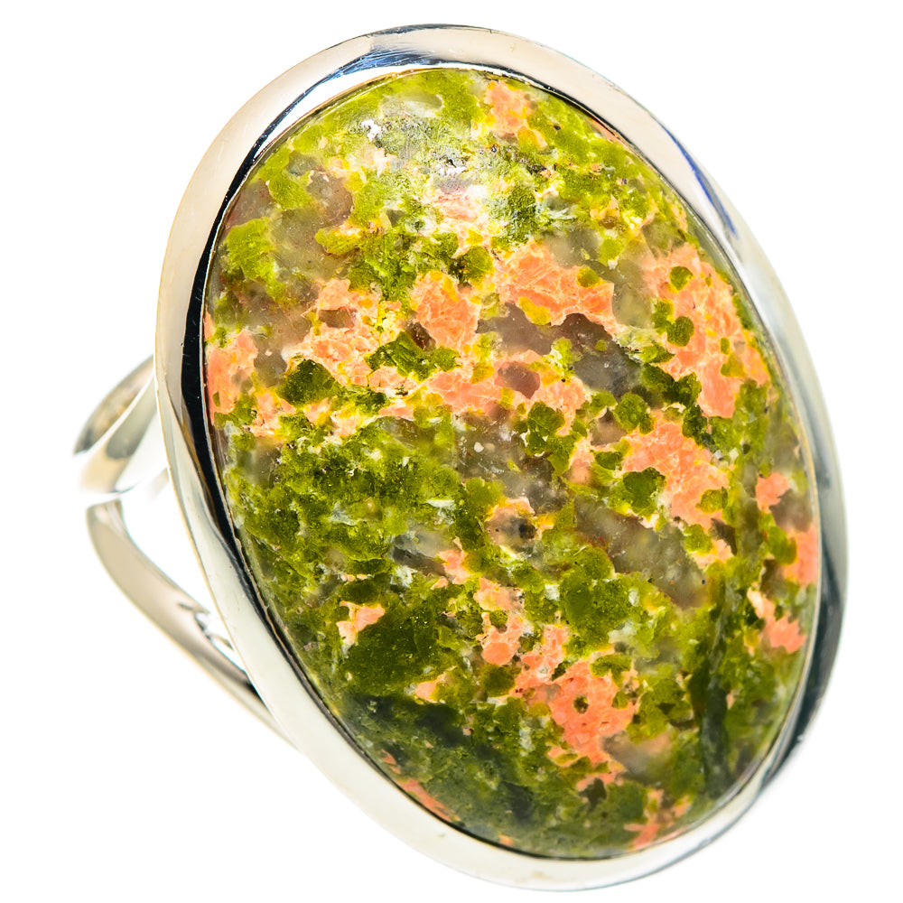 Unakite Rings handcrafted by Anasilvercos - RING92333