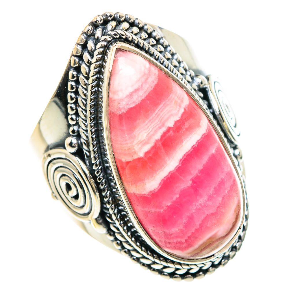 Rhodochrosite Rings handcrafted by Anasilvercos - RING92341