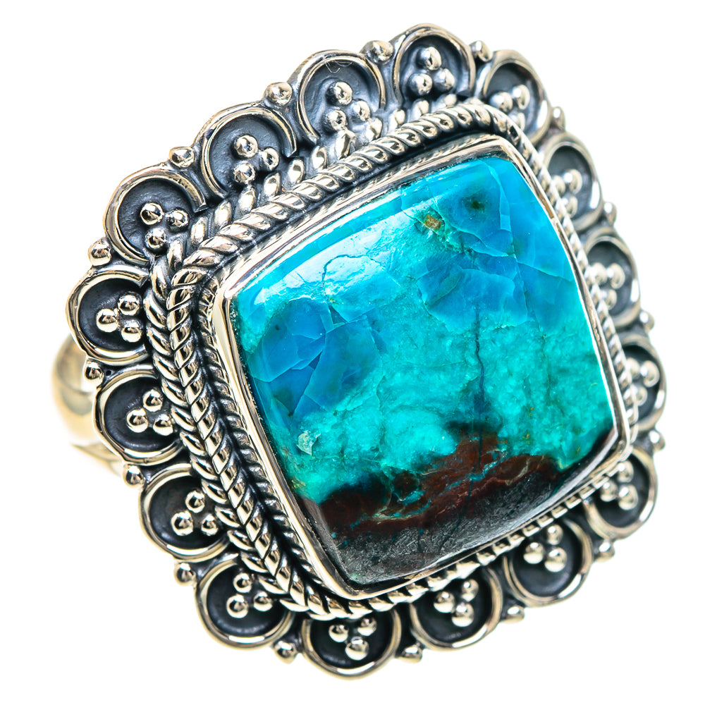 Shattuckite Rings handcrafted by Anasilvercos - RING92352