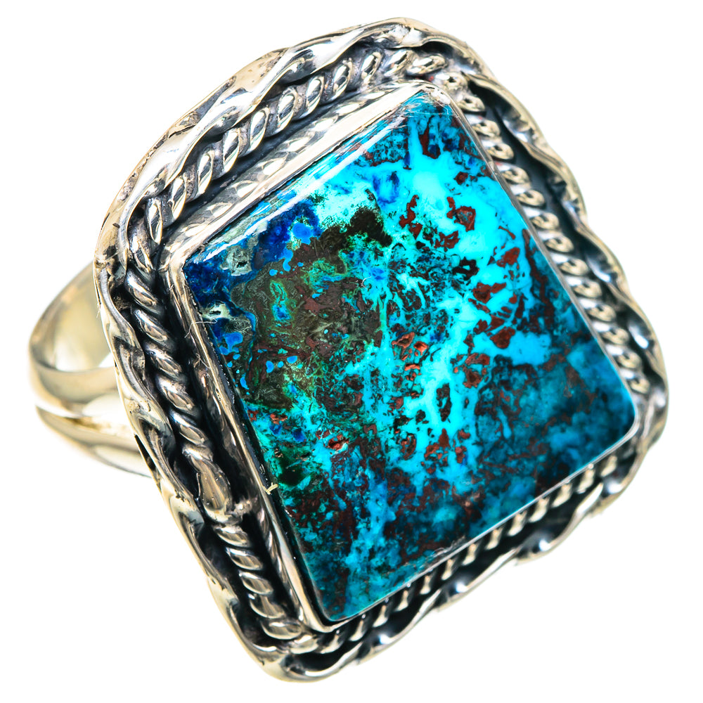 Shattuckite Rings handcrafted by Anasilvercos - RING92388