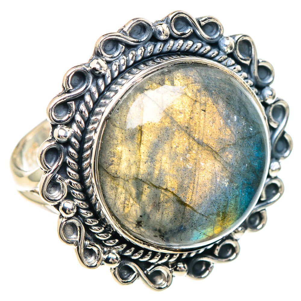 Labradorite Rings handcrafted by Anasilvercos - RING92390