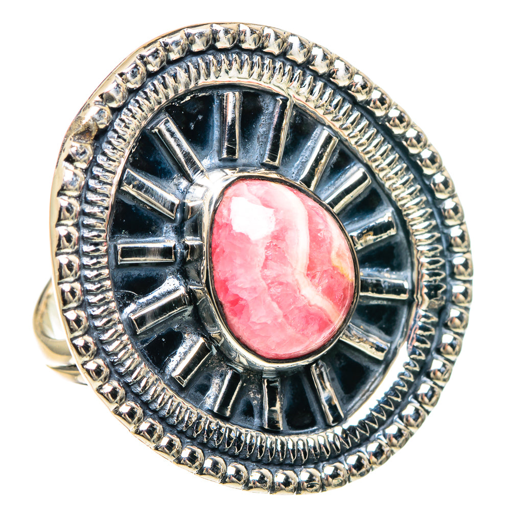 Rhodochrosite Rings handcrafted by Anasilvercos - RING92405