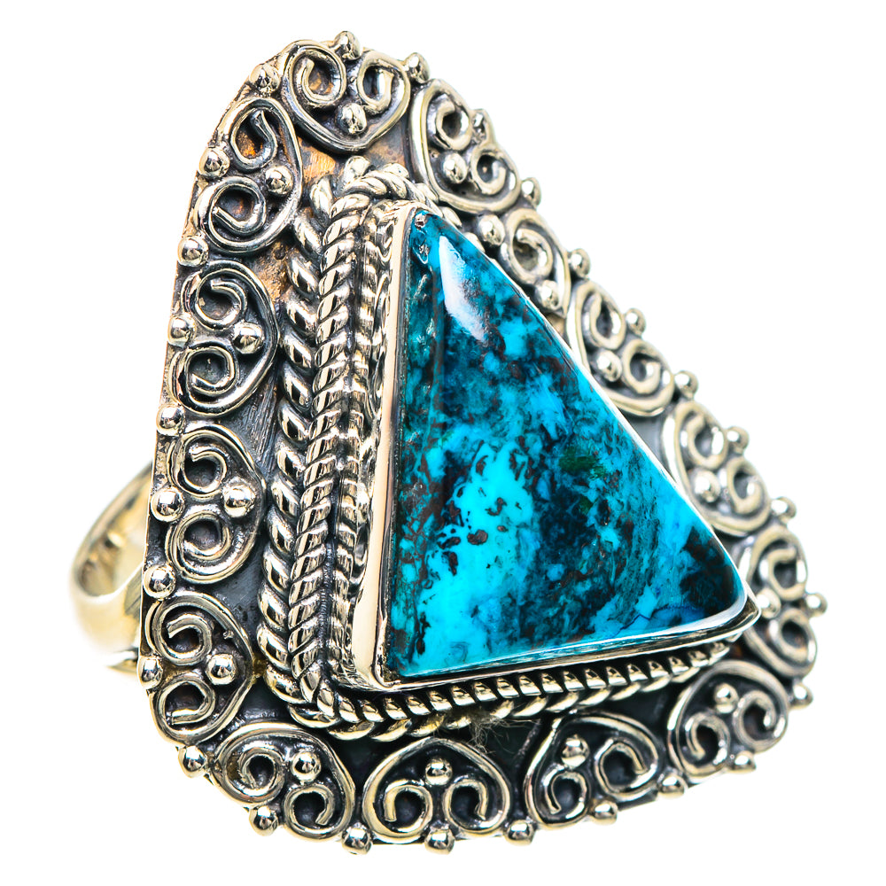 Shattuckite Rings handcrafted by Anasilvercos - RING92419