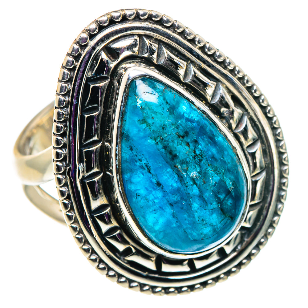 Apatite Rings handcrafted by Anasilvercos - RING92426