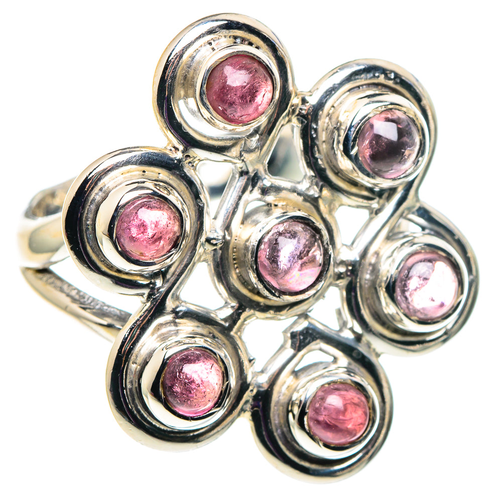 Pink Tourmaline Rings handcrafted by Anasilvercos - RING92433