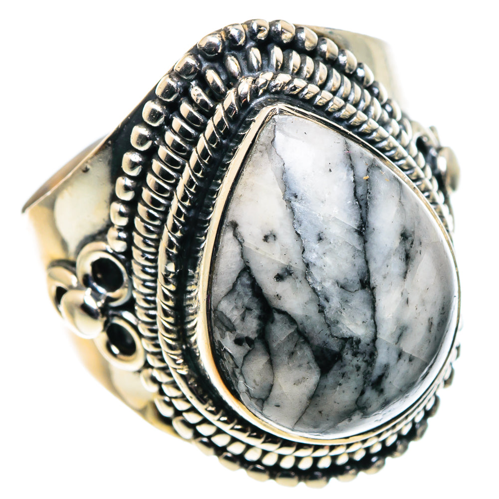 Pinolith Jasper Rings handcrafted by Anasilvercos - RING92447 - Photo 2