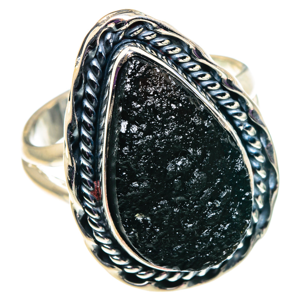 Tektite Rings handcrafted by Anasilvercos - RING92465
