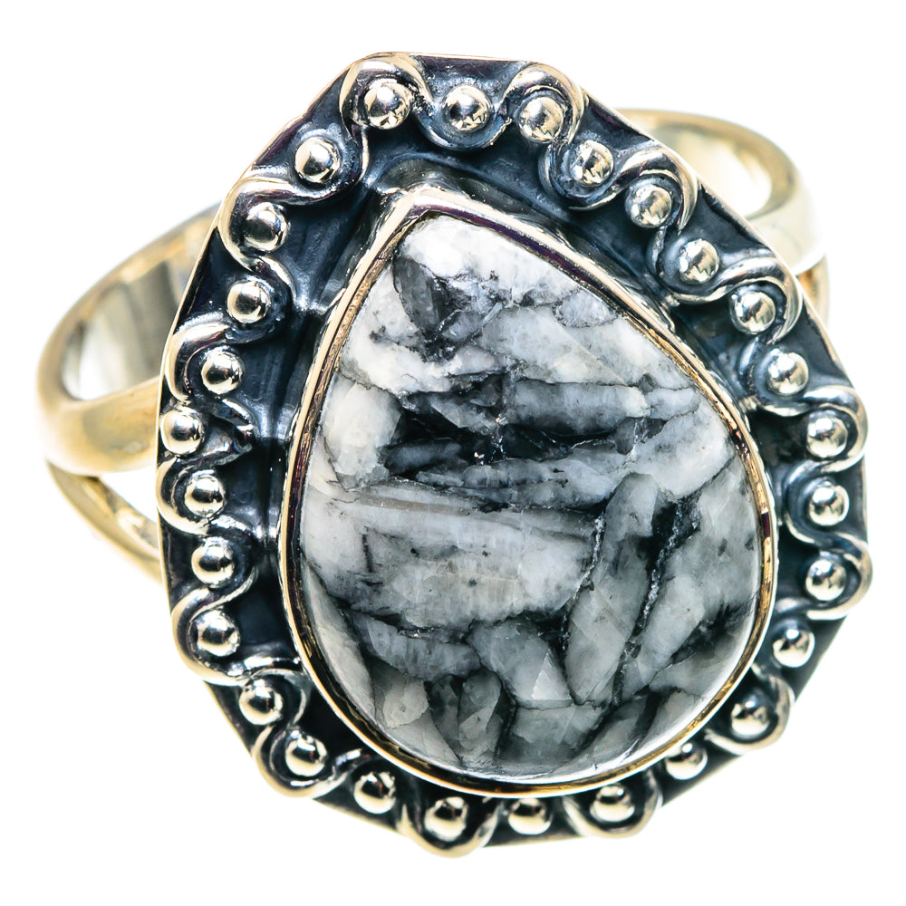 Pinolith Jasper Rings handcrafted by Anasilvercos - RING92470