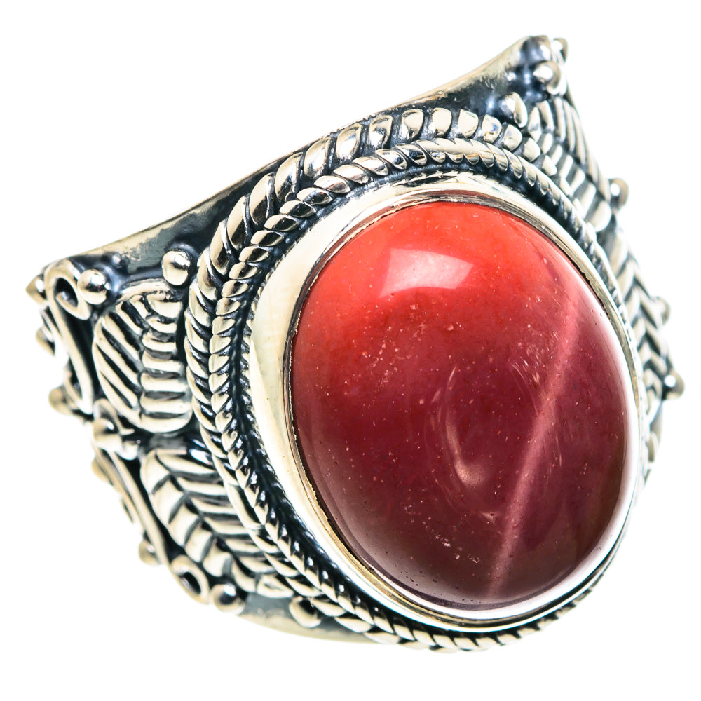 Mookaite Rings handcrafted by Anasilvercos - RING92478
