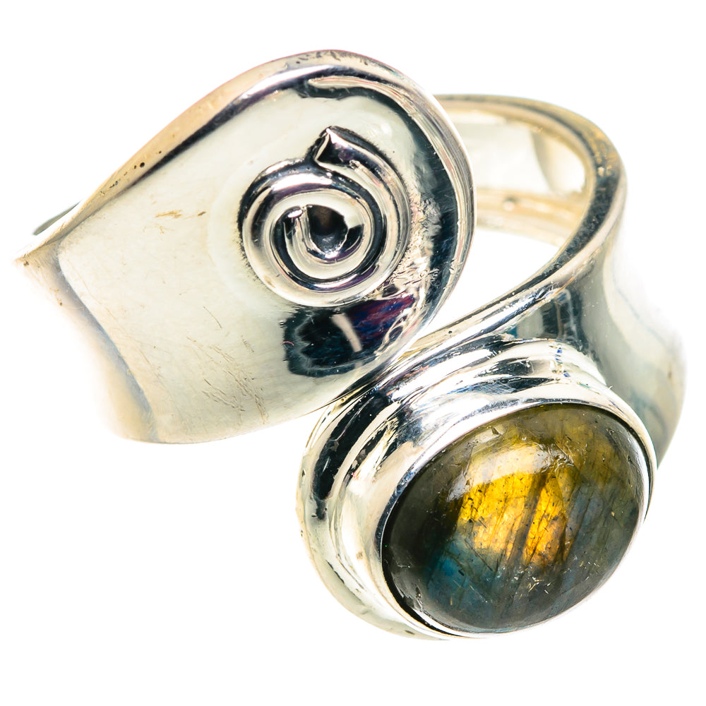 Labradorite Rings handcrafted by Anasilvercos - RING92490