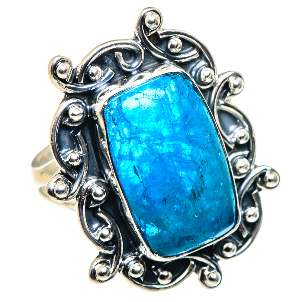 Apatite Rings handcrafted by Anasilvercos - RING92491