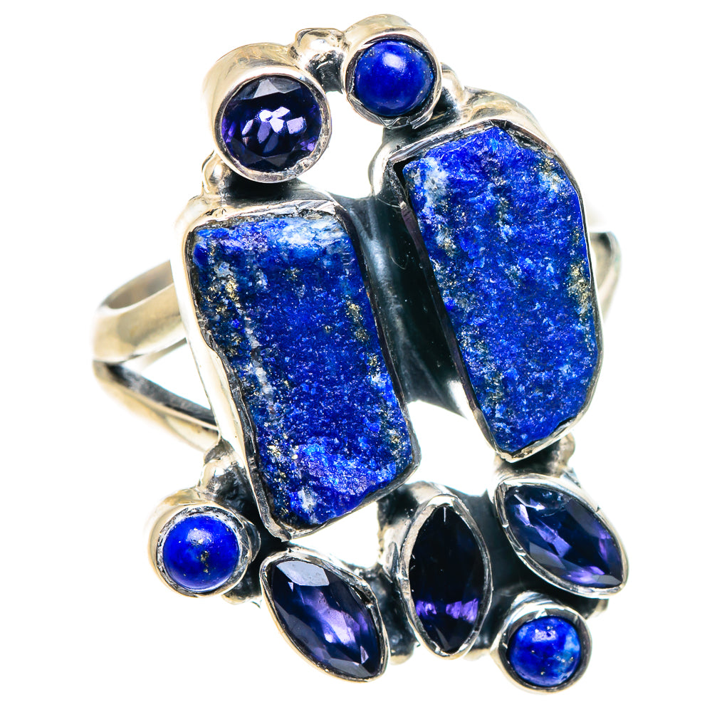 Lapis Lazuli Rings handcrafted by Anasilvercos - RING92492