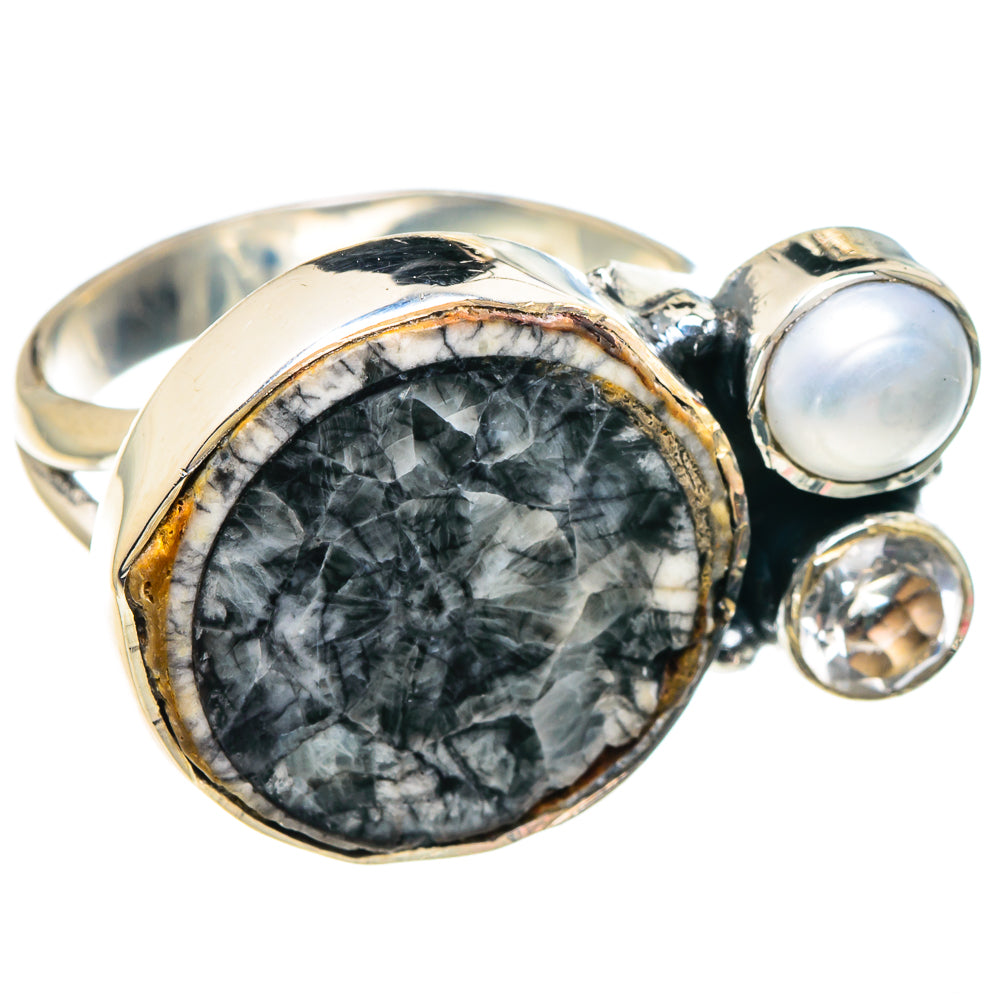 Pinolith Jasper Rings handcrafted by Anasilvercos - RING92500