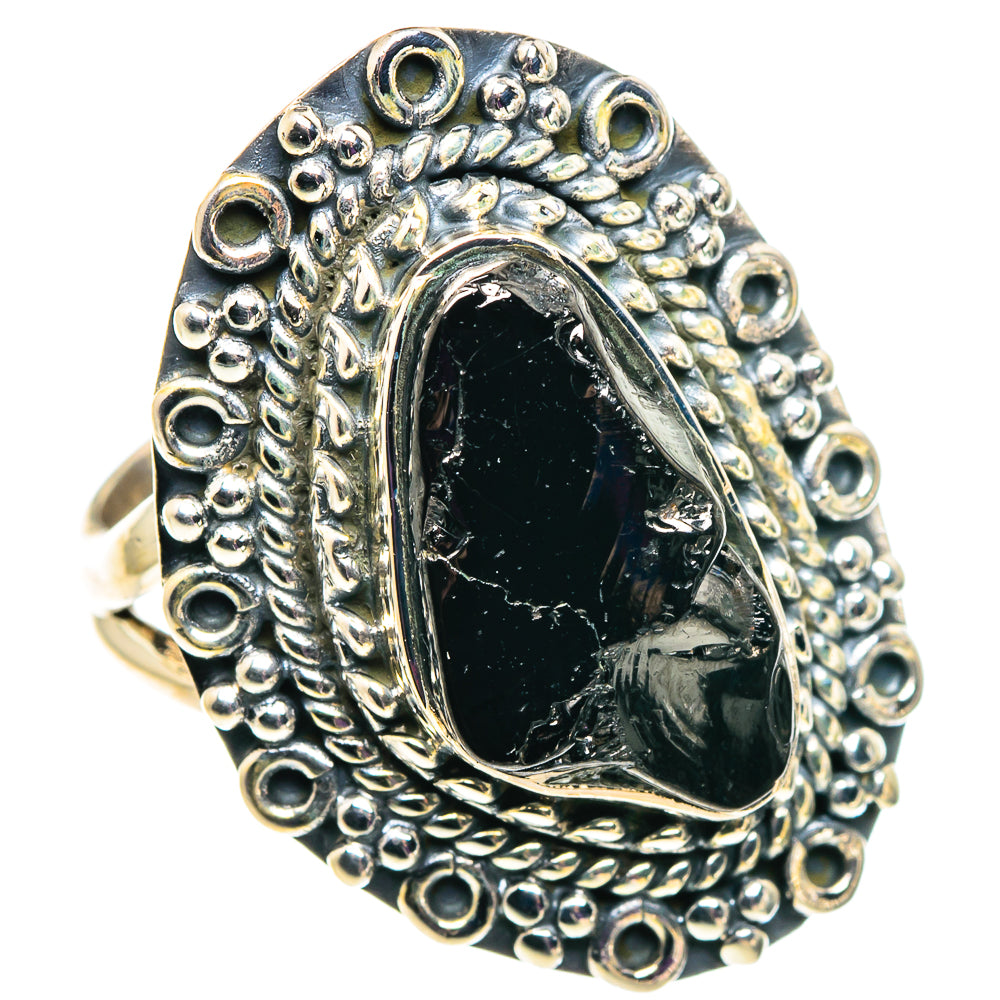 Shungite Rings handcrafted by Anasilvercos - RING92501 - Photo 2