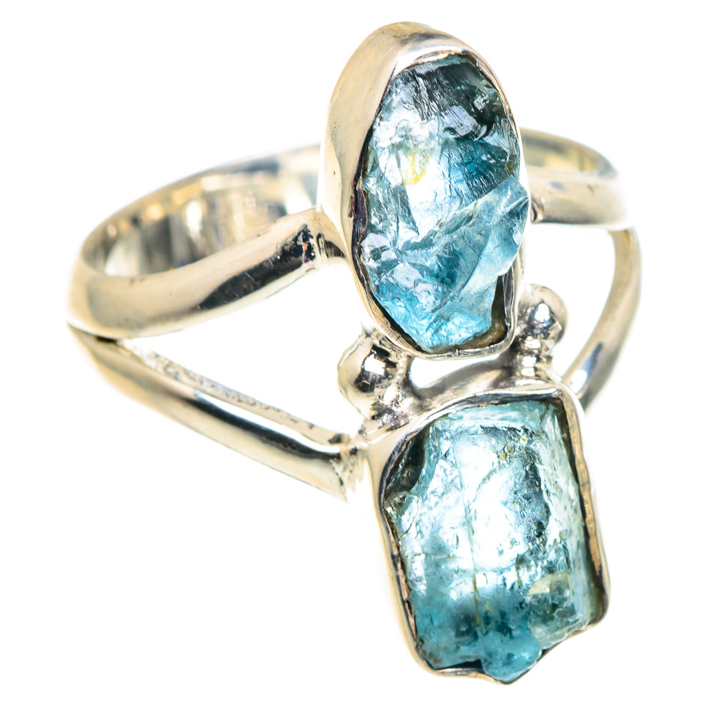 Aquamarine Rings handcrafted by Anasilvercos - RING92521