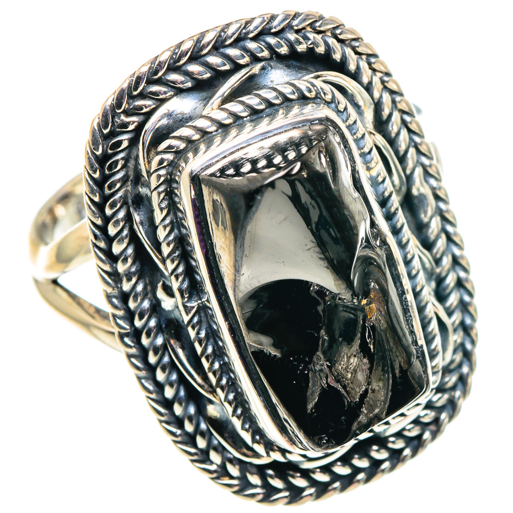 Shungite Rings handcrafted by Anasilvercos - RING92529 - Photo 2