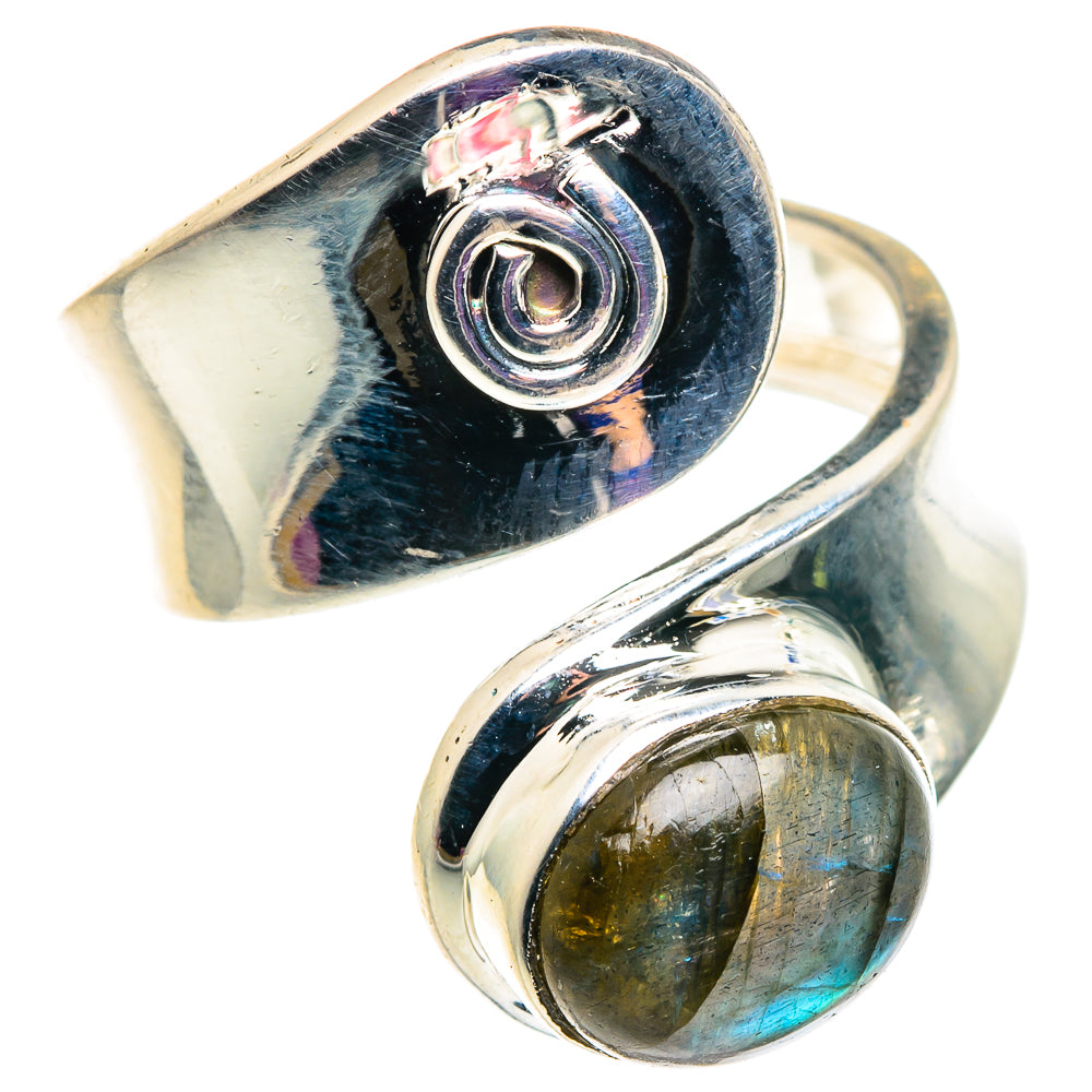 Labradorite Rings handcrafted by Anasilvercos - RING92536