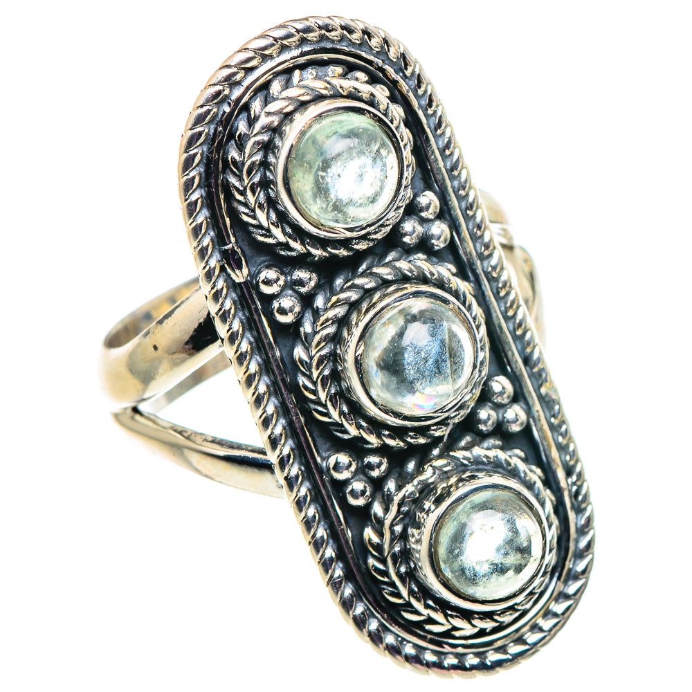 Aquamarine Rings handcrafted by Anasilvercos - RING92548 - Photo 2