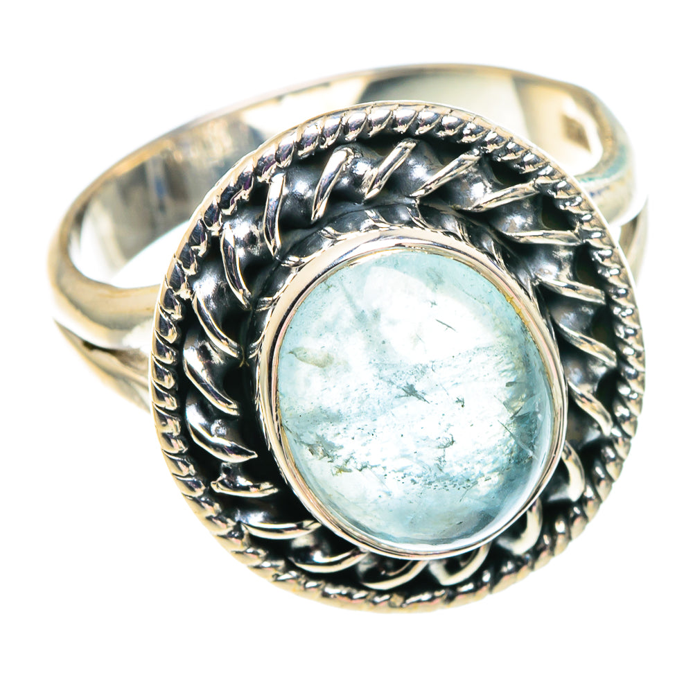 Aquamarine Rings handcrafted by Anasilvercos - RING92560
