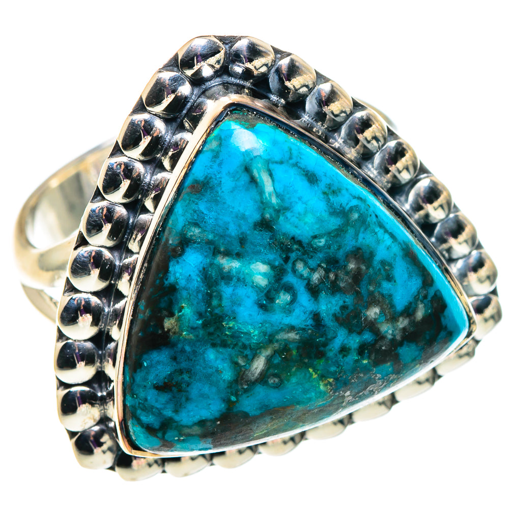Chrysocolla Rings handcrafted by Anasilvercos - RING92587