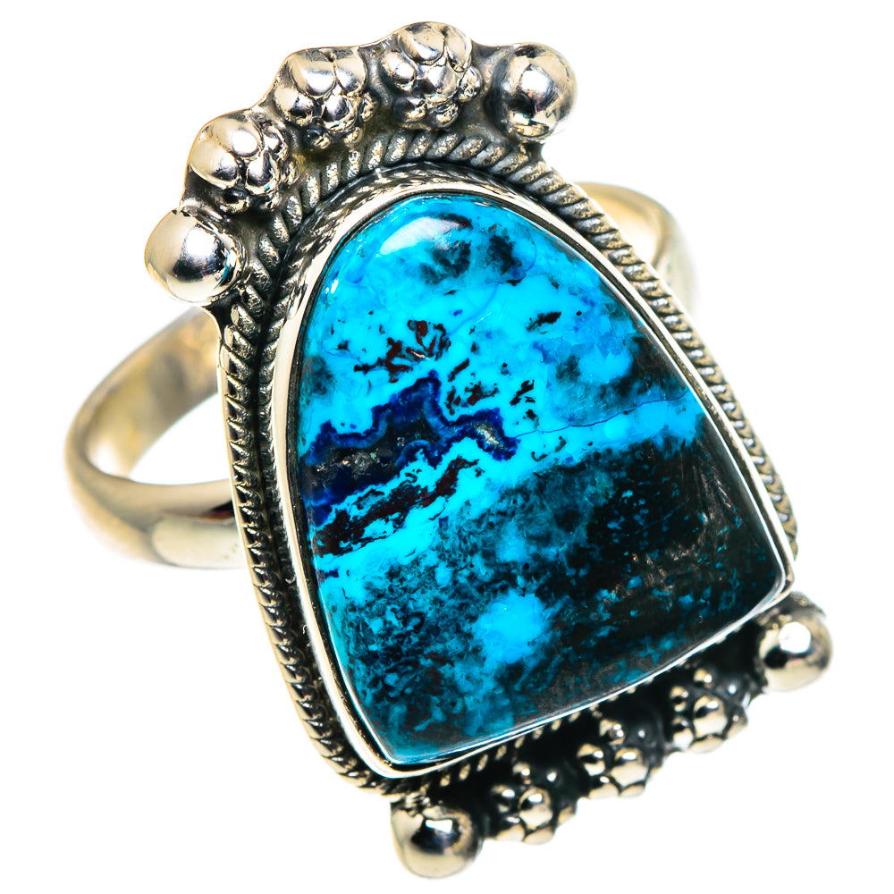 Shattuckite Rings handcrafted by Anasilvercos - RING92590