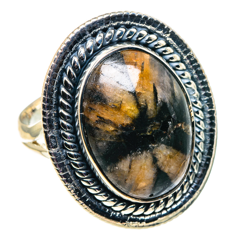 Chiastolite Rings handcrafted by Anasilvercos - RING92601 - Photo 2