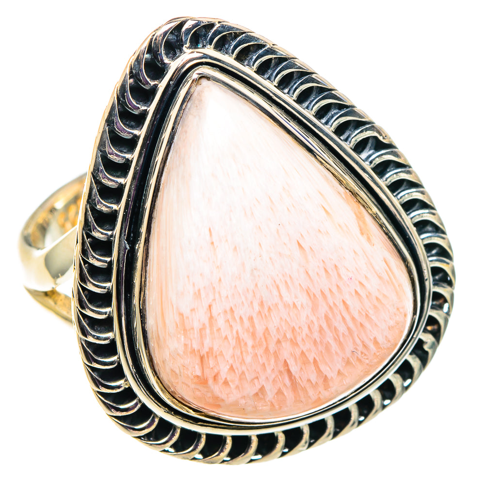 Scolecite Rings handcrafted by Anasilvercos - RING92604