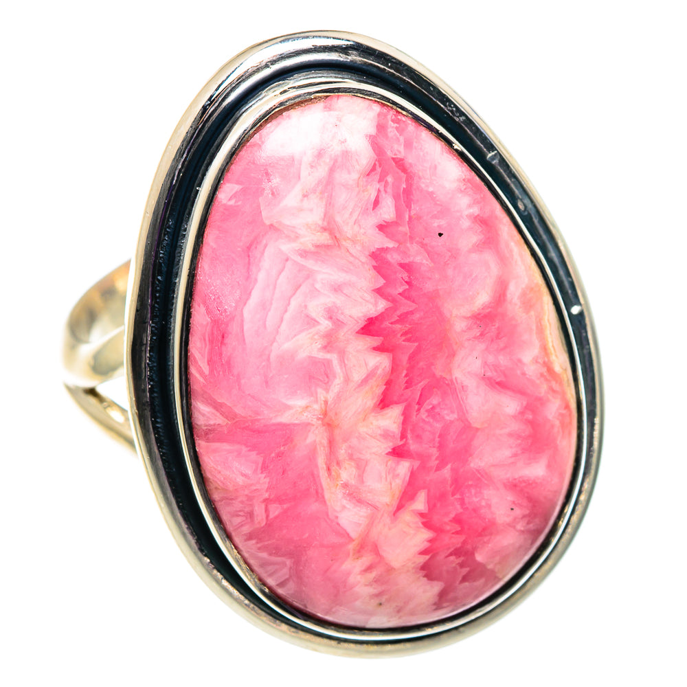 Rhodochrosite Rings handcrafted by Anasilvercos - RING92606
