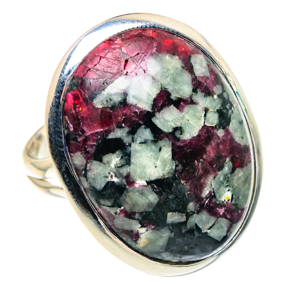 Russian Eudialyte Rings handcrafted by Anasilvercos - RING92609