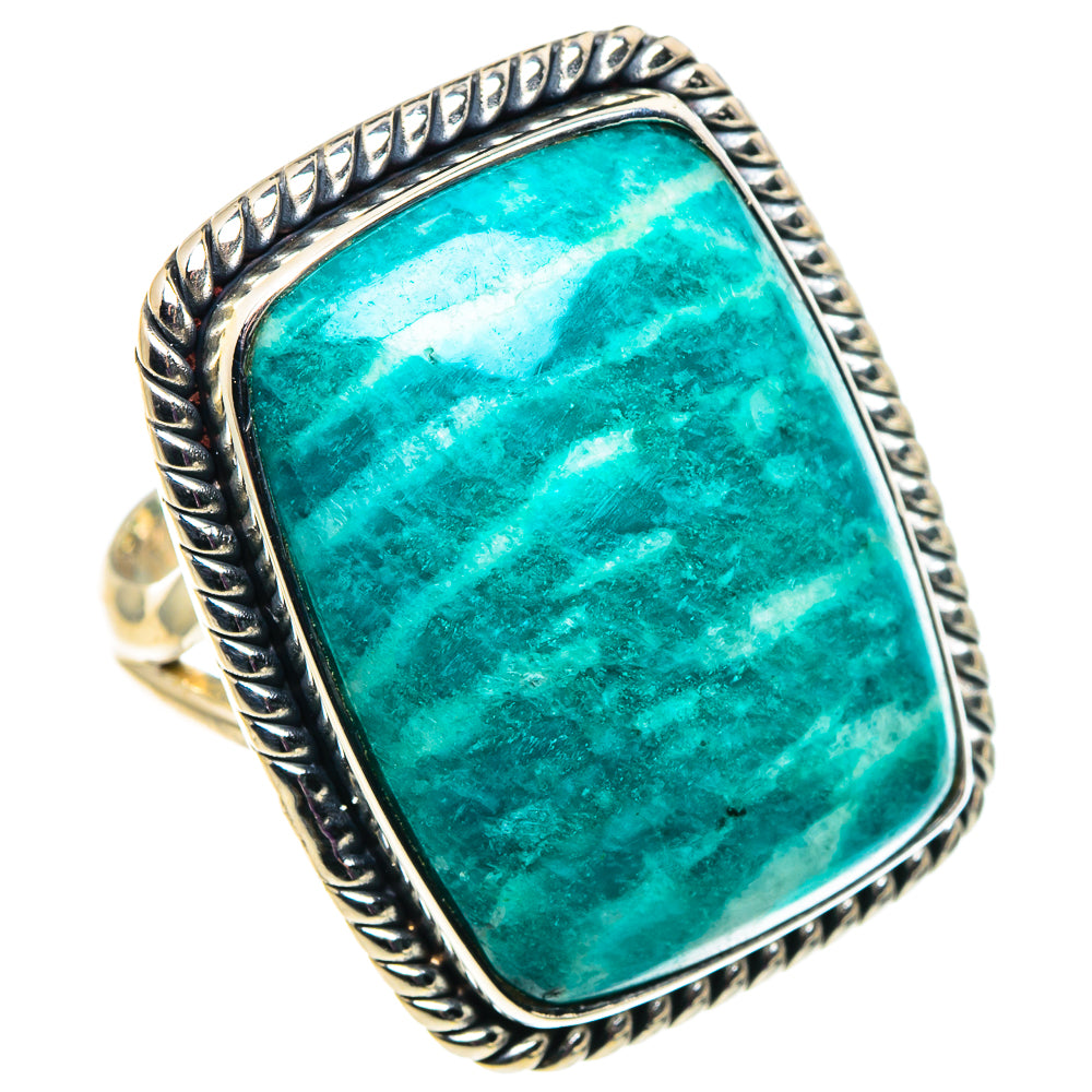 Amazonite Rings handcrafted by Anasilvercos - RING92631