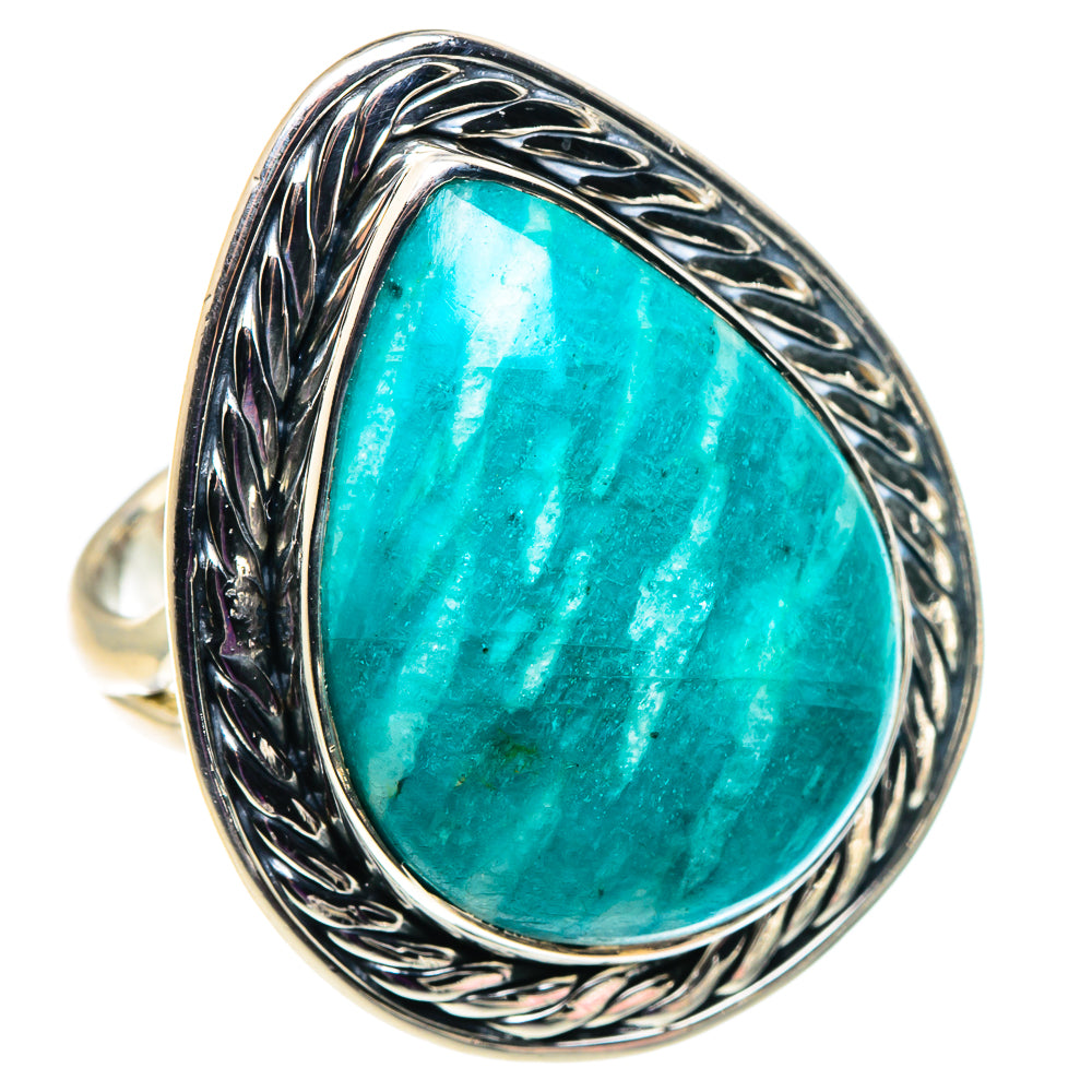Amazonite Rings handcrafted by Anasilvercos - RING92663