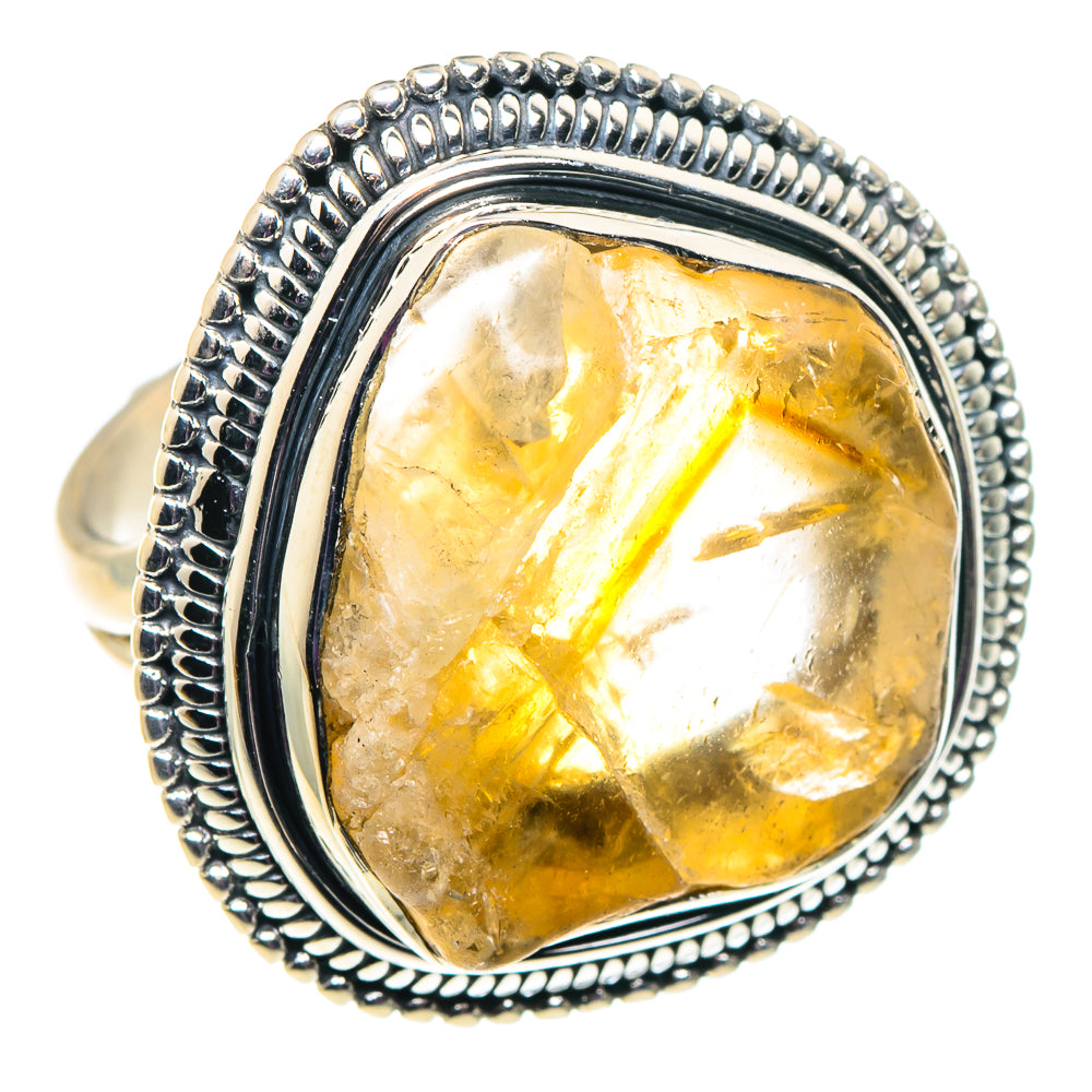 Citrine Rings handcrafted by Anasilvercos - RING92707
