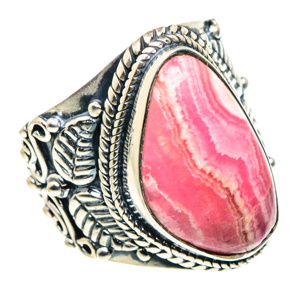 Rhodochrosite Rings handcrafted by Anasilvercos - RING92709