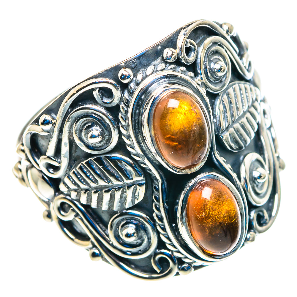 Carnelian Rings handcrafted by Anasilvercos - RING92731
