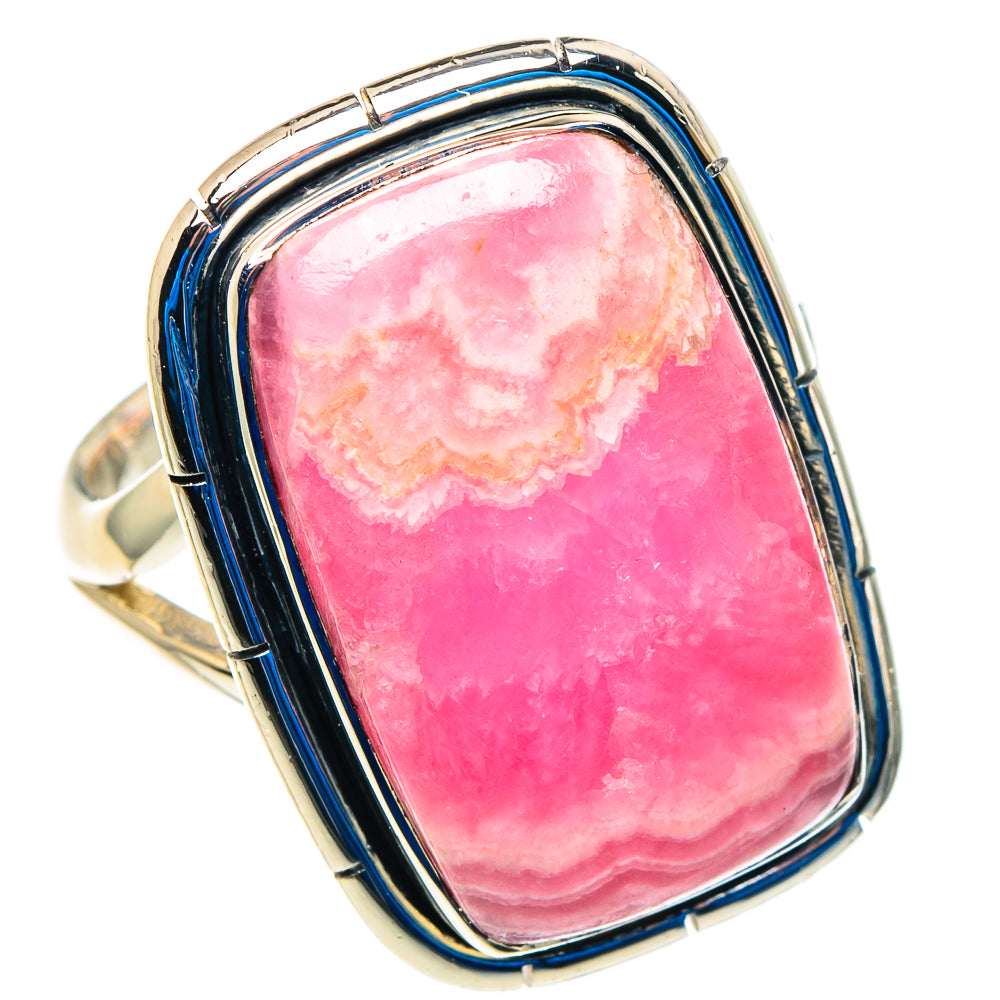 Rhodochrosite Rings handcrafted by Anasilvercos - RING92732