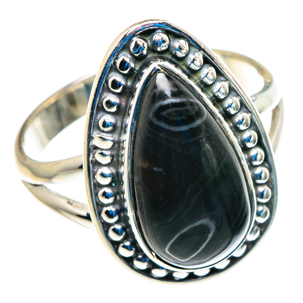 Psilomelane Rings handcrafted by Anasilvercos - RING92763 - Photo 2