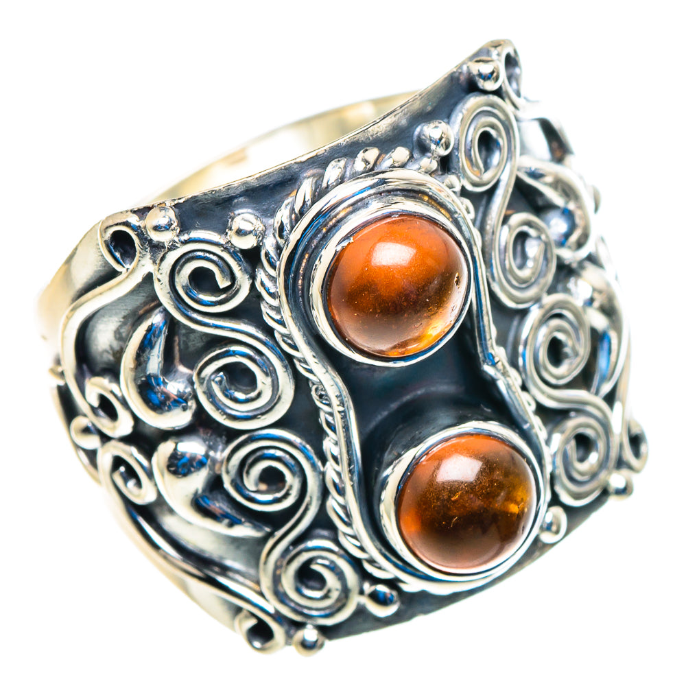 Garnet Rings handcrafted by Anasilvercos - RING92779