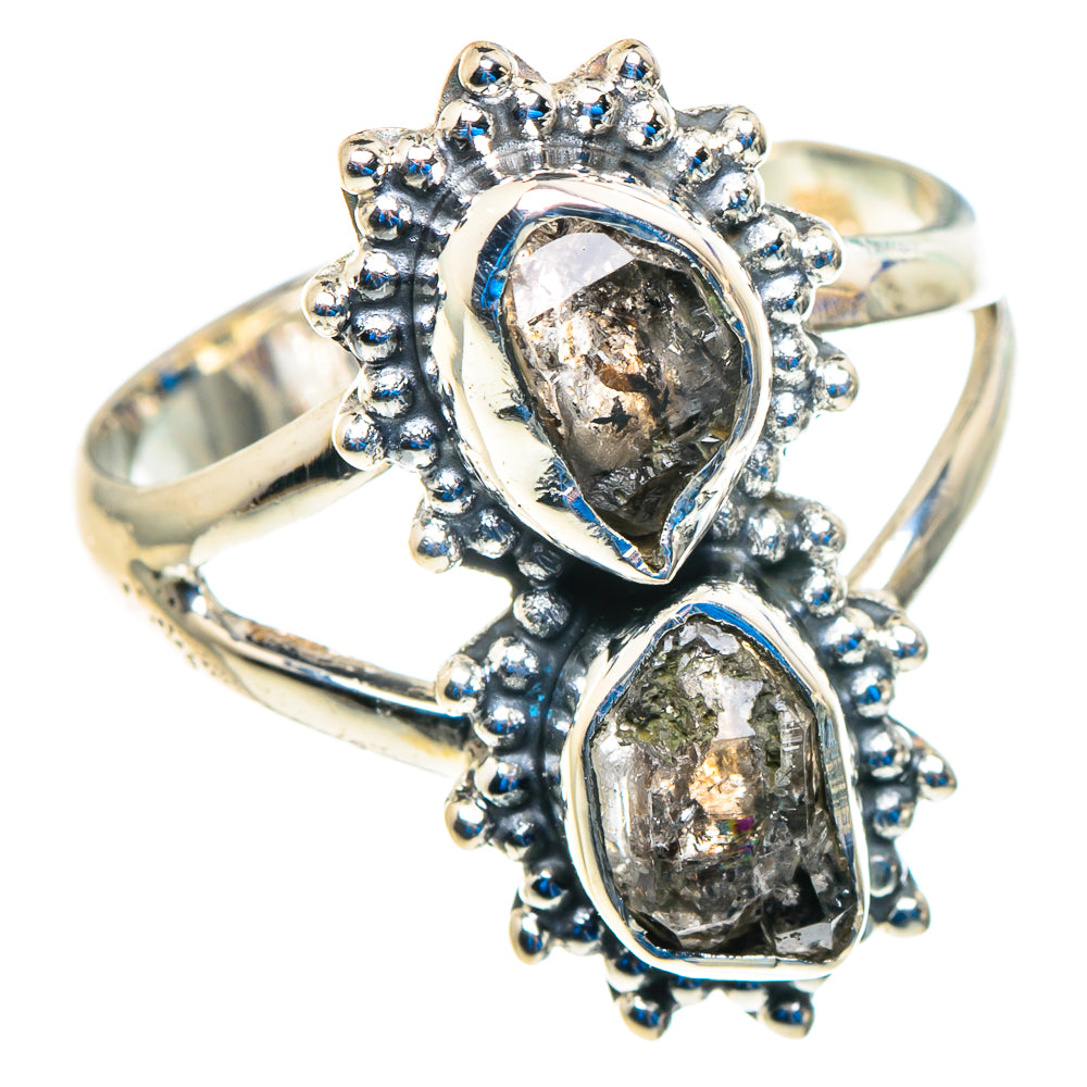 Herkimer Diamond Rings handcrafted by Anasilvercos - RING92783