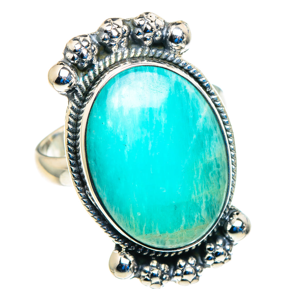 Amazonite Rings handcrafted by Anasilvercos - RING92807
