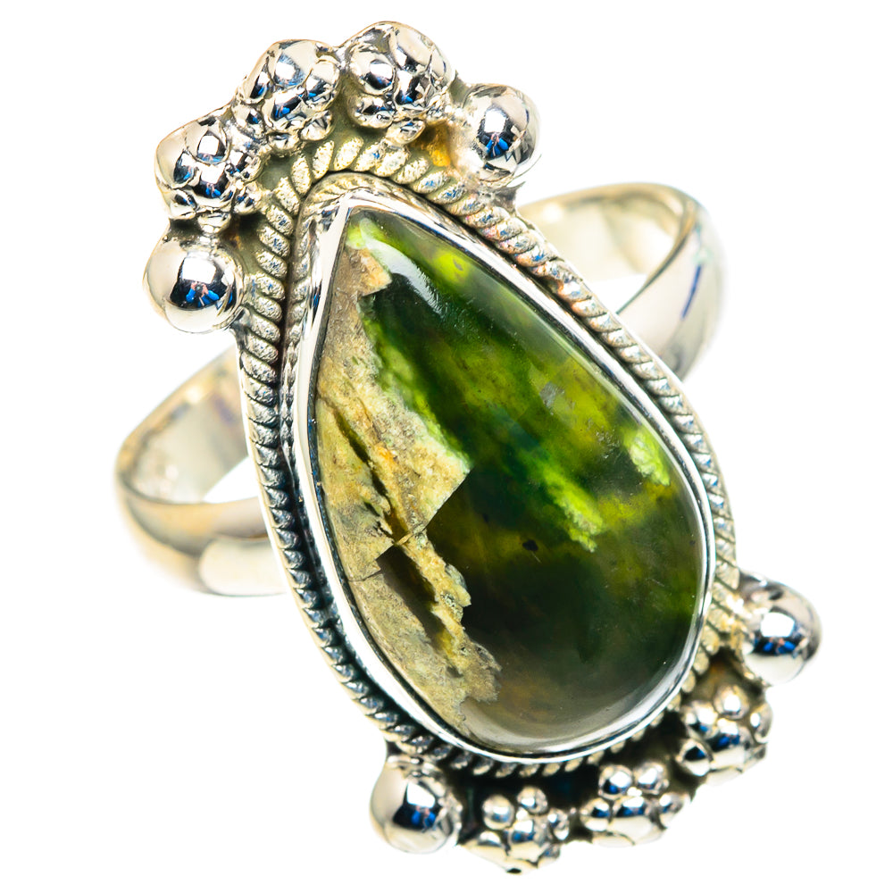 Ocean Jasper Rings handcrafted by Anasilvercos - RING92822