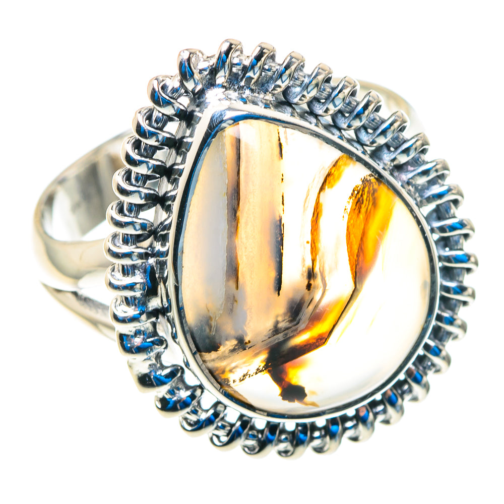 Montana Agate Rings handcrafted by Anasilvercos - RING92843